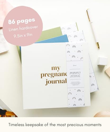 Lamare Pregnancy Journal for First Time Moms 2026 – Pregnancy Planner - color: Blue