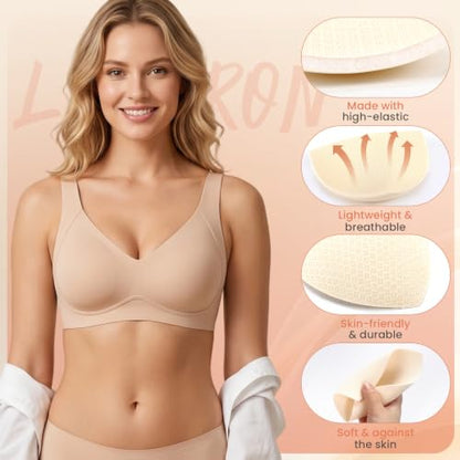 Bra Pads Inserts,Removable Sports Bra Inserts,6/12 Pairs - size: 6 Pairs-B/C