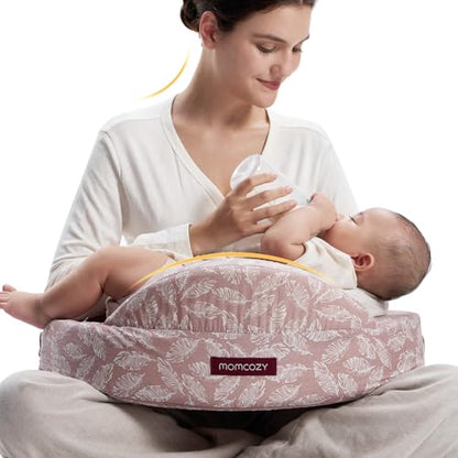 Momcozy Cozylite Nursing Pillow for Breastfeeding - Supportive Memory Foam - color: Cozylite -Light Pink