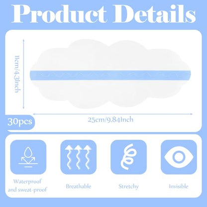 30 Pieces Tummy Lift Tuck Tapes for Women - style: Cloud