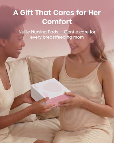 Nuliie Reusable Nursing Pads 14 Pack (7 Pairs), Contour Cup Shape for Better Coverage, Ultra Thin Breast Pads for Leaking Milk, Washable Breastfeeding Pads with Laundry Bag & Wet Bag - size: 14 Count