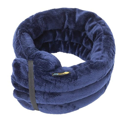 SunnyBay Heating Pad, Neck and Shoulder Wrap, 26x6 inch, Wide Blue - size: Wider - Navy