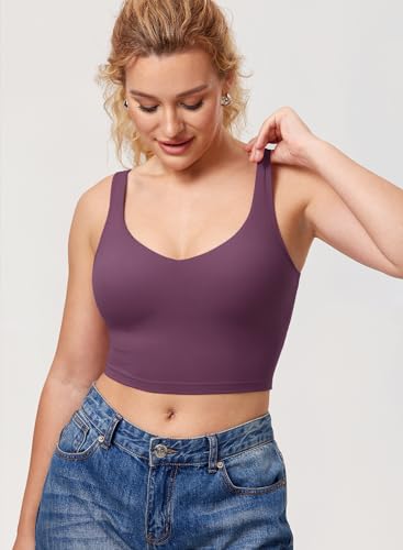 MOMANDA Longline Sports Nursing Bras - color: Deep Purple, size: Large