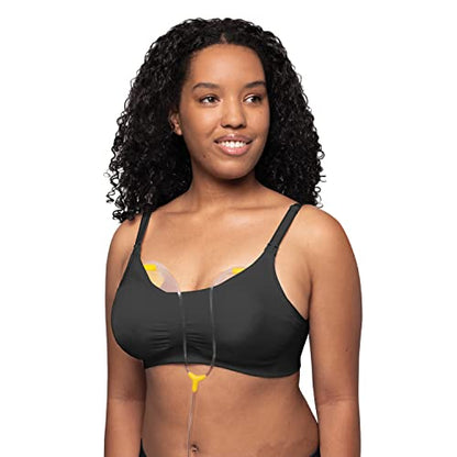 Medela Women's Pumping and Nursing Bras - color: Black, size: XX-Large