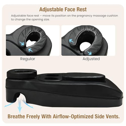Pregnancy Massage Cushion & Headrest - Release Lower Back Pain