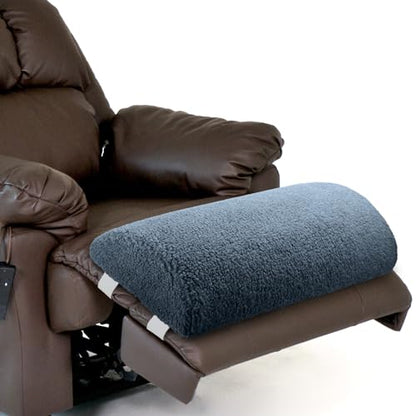 Wesiti Recliner Leg Rest Cushion Footrest Pillow Elevate Feet, Haze Blue - color: Haze Blue