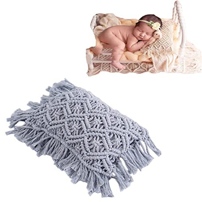 Newborn Photography Props Boy Girl Positioning Cushion Posing Aid Backdrops - color: Grey
