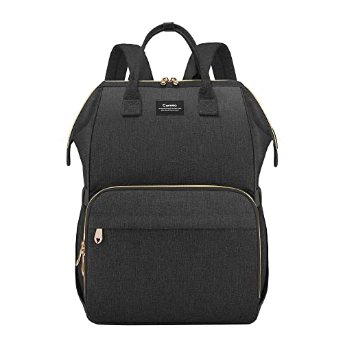 CURMIO Breast Pump Backpack Compatible for Spectra S1, S2, Medela, Black - color: Black