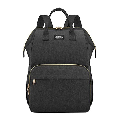 CURMIO Breast Pump Backpack Compatible for Spectra S1, S2, Medela, Black - color: Black