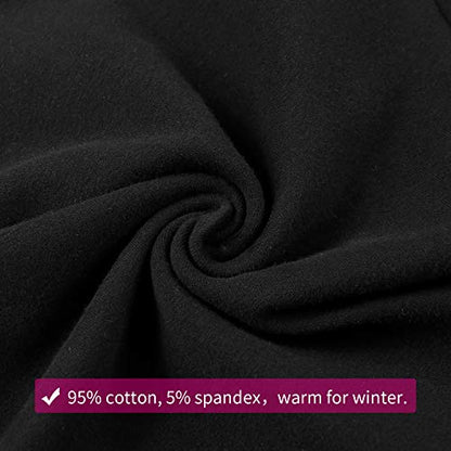Joyaria Cotton Maternity Leggings Over-the-Belly,Maternity Clothes - color: Black, size: Medium