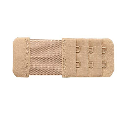SAMGU Women's Bra Extenders 2 Hook/3 Hook/4 Hook/5 Hook/6 Hook Soft Stretchy - color: 2 Hook 1/2 Inch, Skin Color