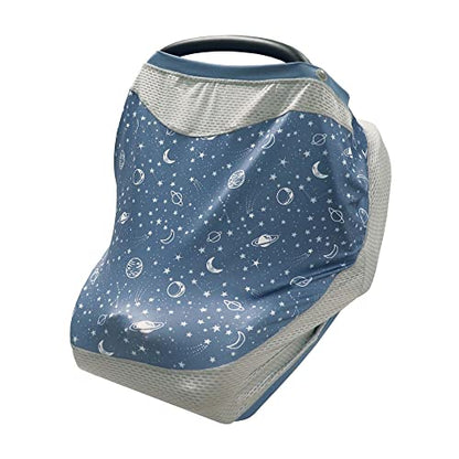 Boppy 4 and More Multi-Use Cover, UPF 50+ Nursing, Car Seat & Stroller - color: Blue