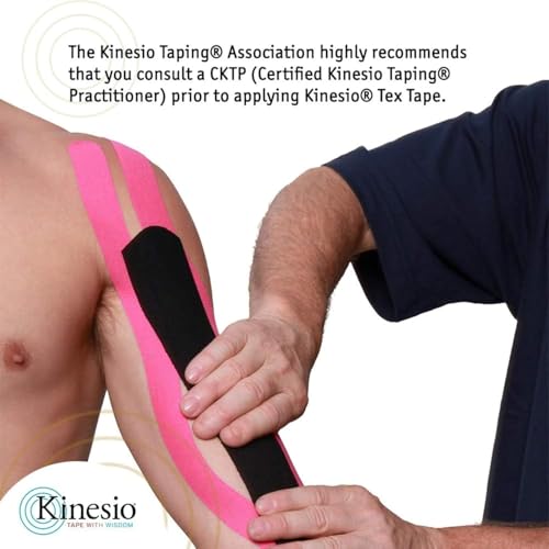 Kinesio Tex Gold Tape, 2" x 16.4', Blue, 2 Rolls