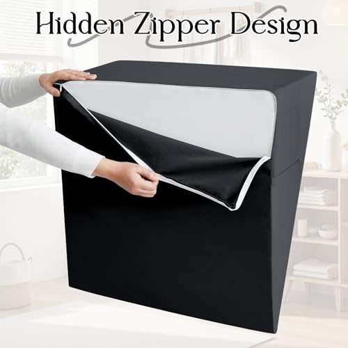 Cotton Wedge Pillow Cover, 24" x 24" x 7.5", Black - color: Black, size: 25x25x8 Inch