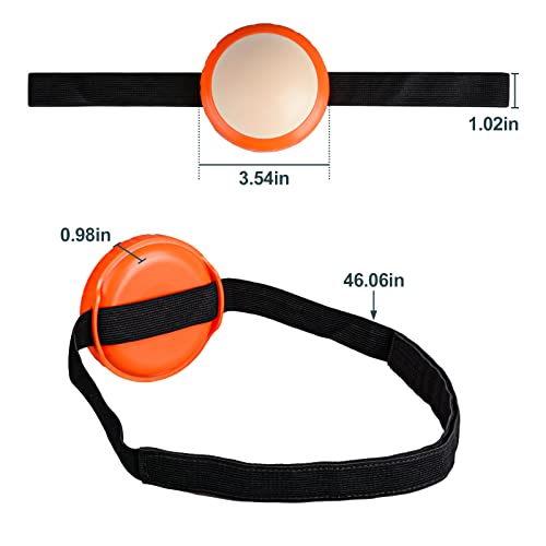 Injection Practice Pad, Wearable IM and SQ Training Model - color: Orange