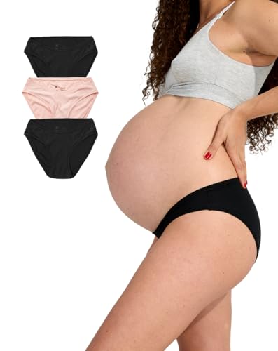 Bodily Under the Belly Low-Rise Maternity Underwear, 3-Pack - size: X-Large
