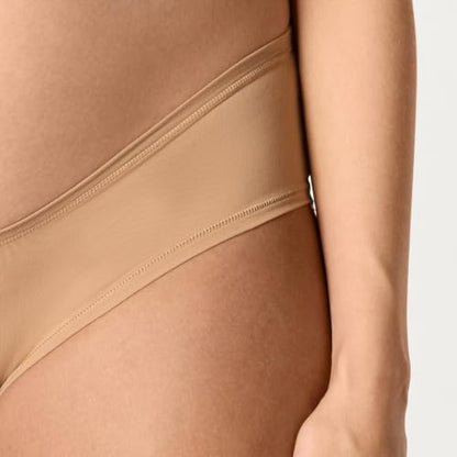 Amazon Essentials Women's Maternity Knickers, Under Bump & Over Bump Styles, Cotton & Microfibre, Pack of 6 - color: Black / Washed Bronze / Soft Petal, size: Small