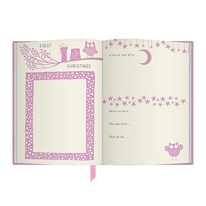Early Years: A Guided Keepsake Journal | First Five Years Memory Book | Pink