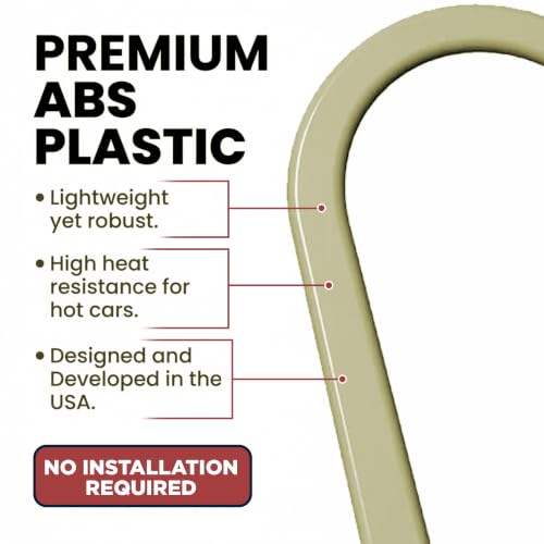 Seat Belt Catcher, Grabber, Seatbelt Reacher Tool - Khaki, 3 Pack - color: Khaki, size: 3 Piece
