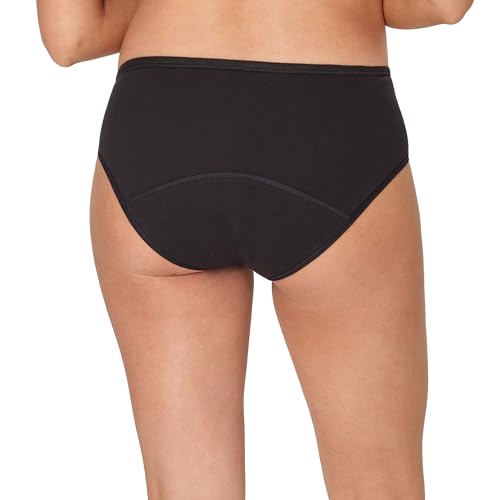 Hanes Women's Maternity Light Leak Hipster Underwear, Under the Belly, Pregnancy & Post Partum Panty, 2-pk - size: Small