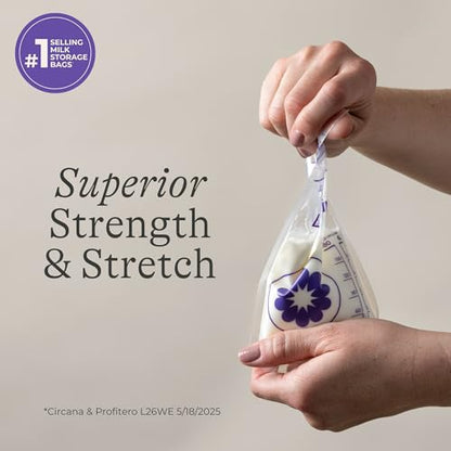 Lansinoh Breastmilk Storage Bags, 6 Ounce, 200 Count - size: 200 Count, style: 6oz
