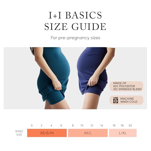 Ingrid & Isabel Everyday Active Maternity Dress - color: Navy Blue, size: Small