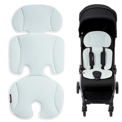 Momcozy Universal Stroller Cooling Pad, Detachable 2-Piece Cushion - color: Blue, size: Cooling Pad