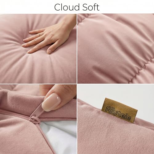 Pat. Pend. Segmented Body Pillow for Side Sleepers, 47 Inch, Pink - color: Pink, size: 47"*15.7"