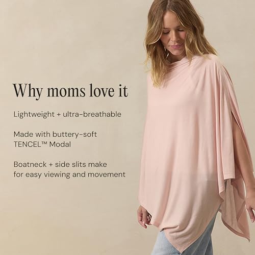 Solly Baby Nursing Cover, Breathable Breastfeeding Cover-Up, Flax - color: Flax