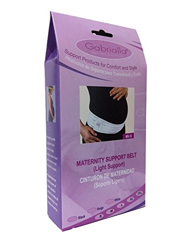 GABRIALLA Light Support Pregnancy Belly Band, MS-14 B XXL - color: Beige, size: XX-Large