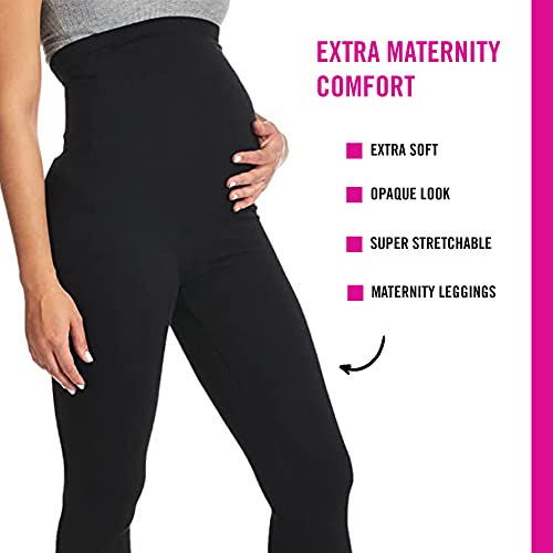 HUE Women's Maternity Cotton Legging - size: X-Large
