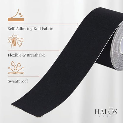Boob Tape – Breast Lift Tape for Women (2") - color: Black