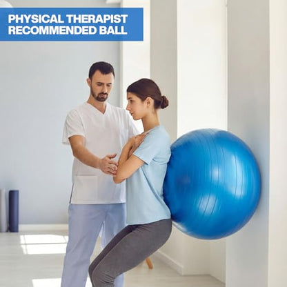 Sotiff Exercise Yoga Ball Set, Pilates Balls - color: Blue