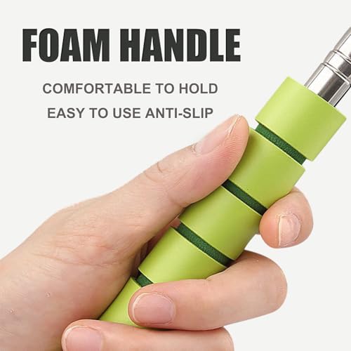 Shoe Horn Long Handle Retractable Shoehorn Telescopic Foldable Shoe Puller Adjustable Shoe Aids Easy Slip on - color: Light Yellow
