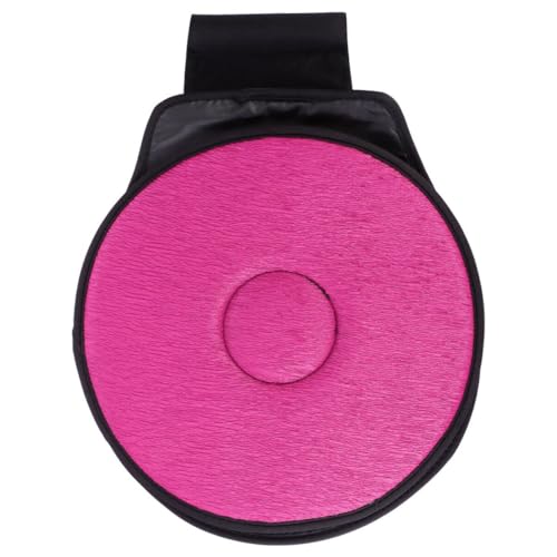 PartyKindom Cushion Cloth Degree Rotating 360 Multifunction Red Car Seat - color: Red