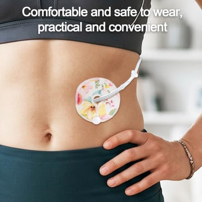 24 Pcs G Tube Button Covers and Laundry Bag Reusable Feeding Tube Pads