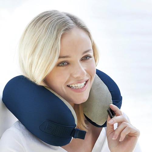 Go Travel American Dreamer, Deluxe Travel Pillow, Memory Foam Neck Pillow - color: Dark Blue