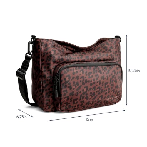 Itzy Ritzy Belong Cargo Caddy Stroller Organizer & Crossbody Bag (Leopard) - color: Leopard