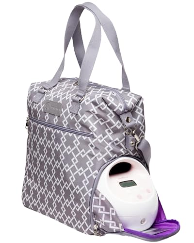 Sarah Wells Lizzy Breast Pump Tote (Gray) - color: Gray