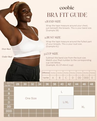 Coobie Seamless Scoopneck Bra - color: White, size: Large