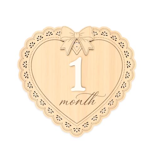 Baby Monthly Milestone Signs Girl, 1-12 Months Baby Milestone Signs (M11) - color: M11