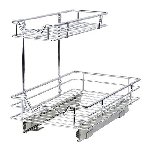 HOLDN’ STORAGE Under Sink Organizers and Storage, 11" W x 18" D x 15" H