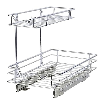 HOLDN’ STORAGE Under Sink Organizers and Storage, 11" W x 18" D x 15" H