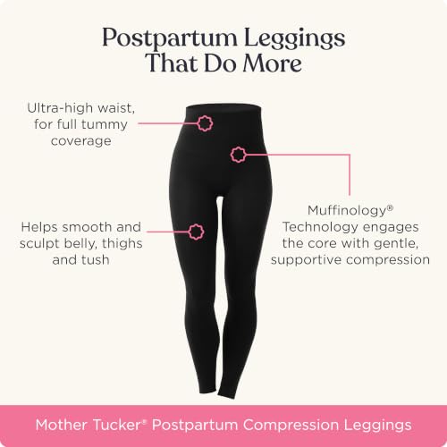 Belly Bandit Mother Tucker Discreet Breathable Compression Leggings - size: Medium