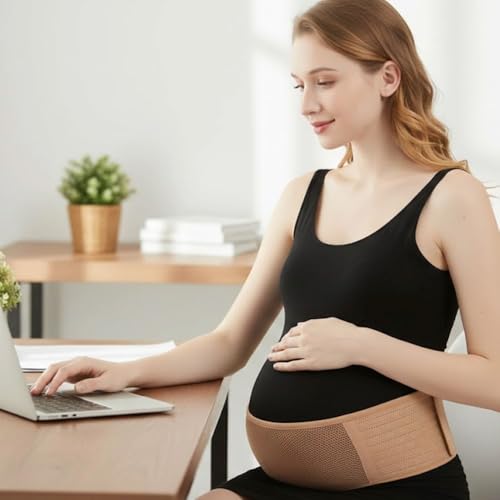 Hygeia Maternity Support Belt for Pregnancy - Pack of 2 (Regular & XL Size)