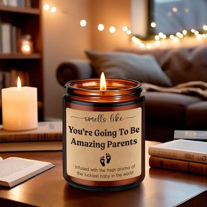 GSPY Candles, New Parents Gifts for Couples, Mom to Be, New Dad, First Time