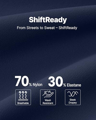 G4Free ShiftReady Maternity Dress Pants Wide Leg Pregnancy Work Tousers - color: Dark Navy, size: Small