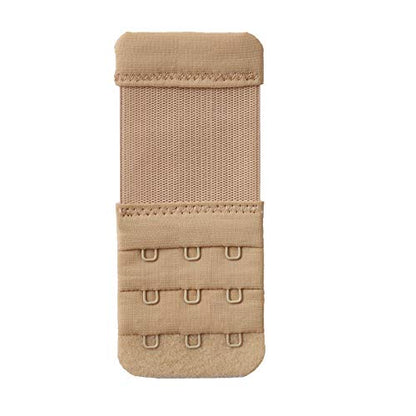 Women's Bra Extenders 4 Hook / 3 Hook / 5 Hook / 2 Hook Soft Comfortable Stretchy Bra Extension Strap - color: 3 Color, 3 Hook 1/2" Spacing