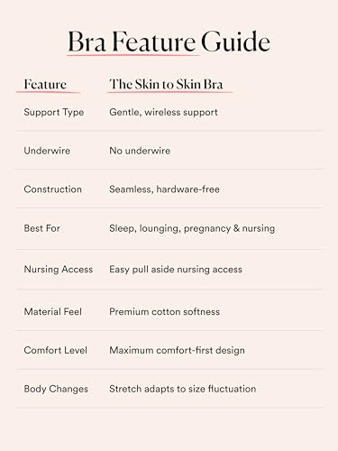 HATCH The Skin to Skin Maternity Bra, Wireless - color: Sand, size: Medium