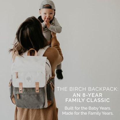 Parker Baby Co. Diaper Bag Backpack with Changing Pad - Sage - color: Sage Green